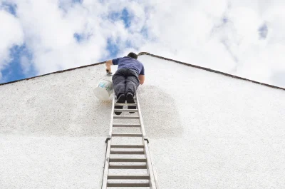 Peinture extérieure à Sasseville — façades et ravalement
